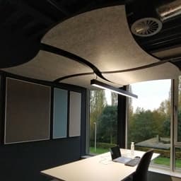 EASYfelt PET-vilt akoestisch Plafondeiland Curved