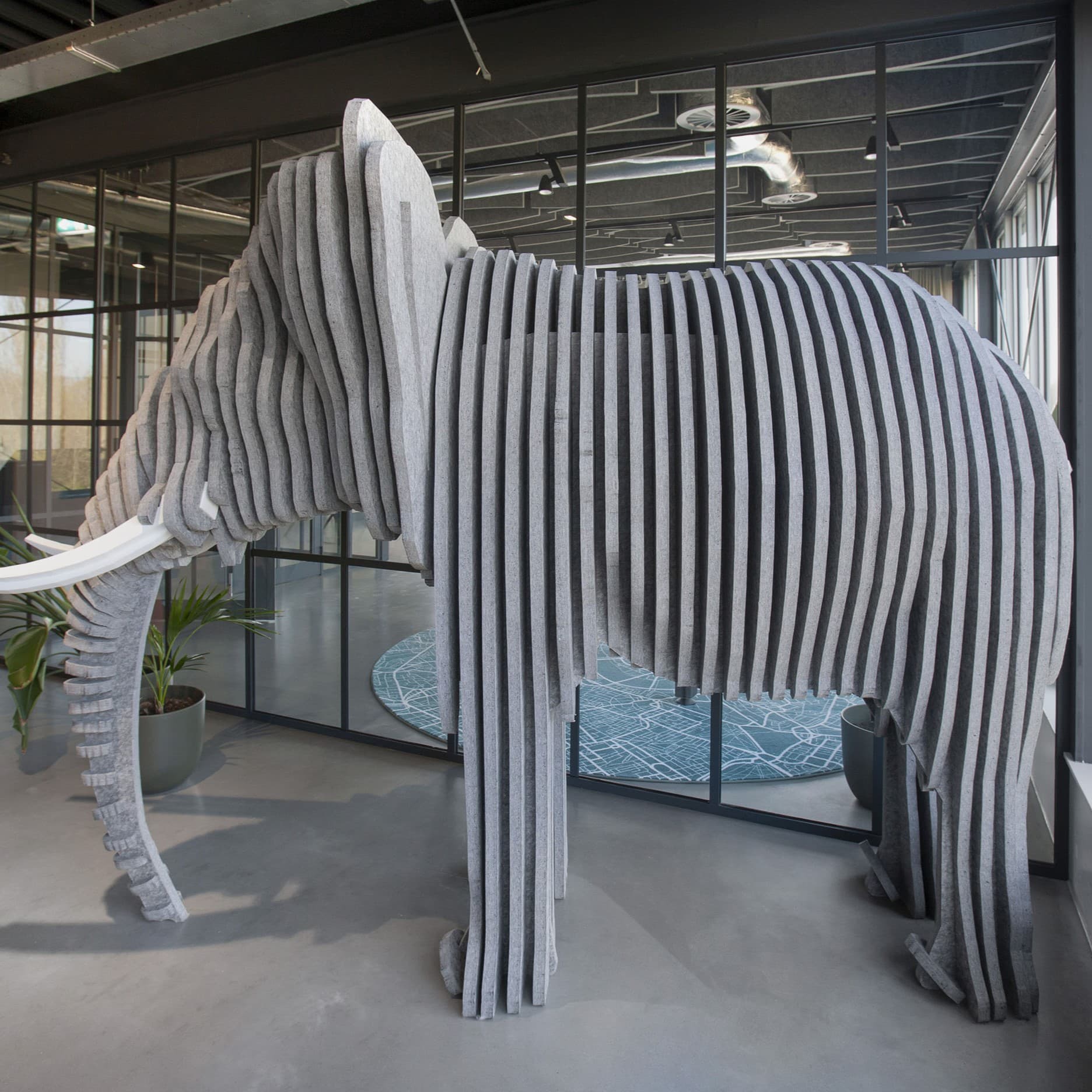 EASYfelt PET-vilt akoestische olifant