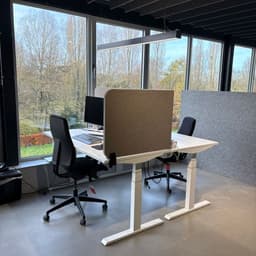 Desk Divider L-vorm rechts
