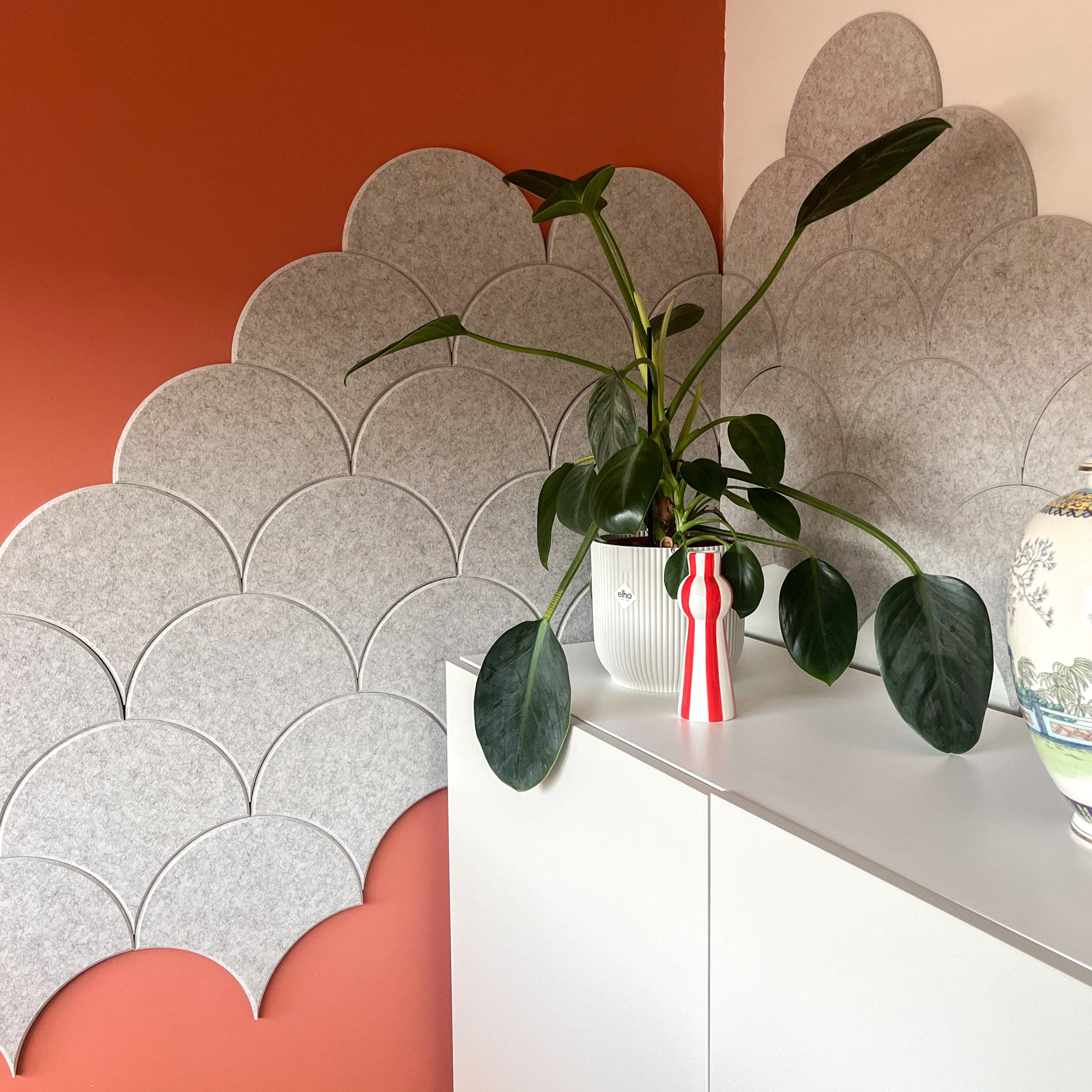 PET-vilt 12 mm - Stone - Stick Moroccan Scale